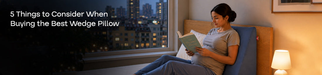5 Things to Consider When Buying the Best Wedge Pillow