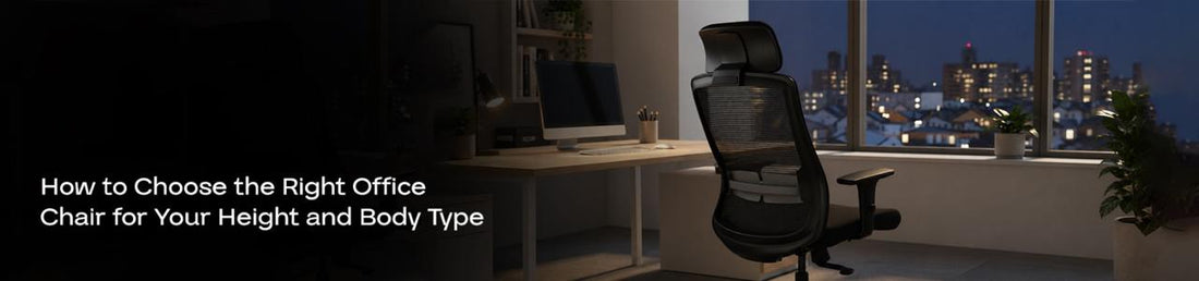 How to Choose the Right Office Chair for Your Height and Body Type