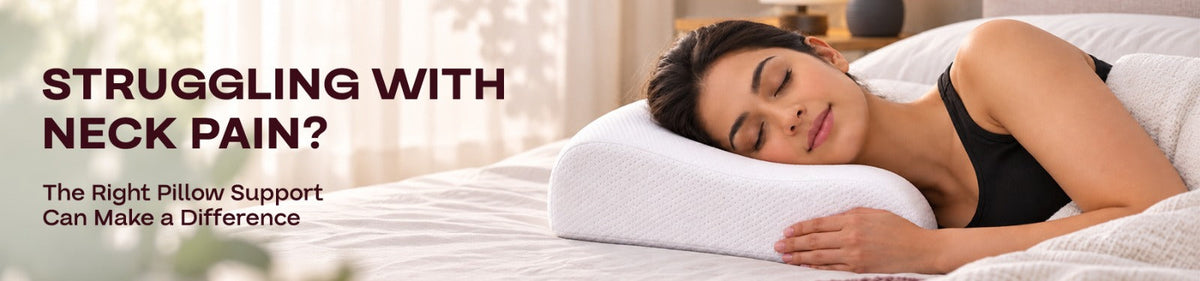 Struggling with Neck Pain? The Right Pillow Support Can Make a Difference