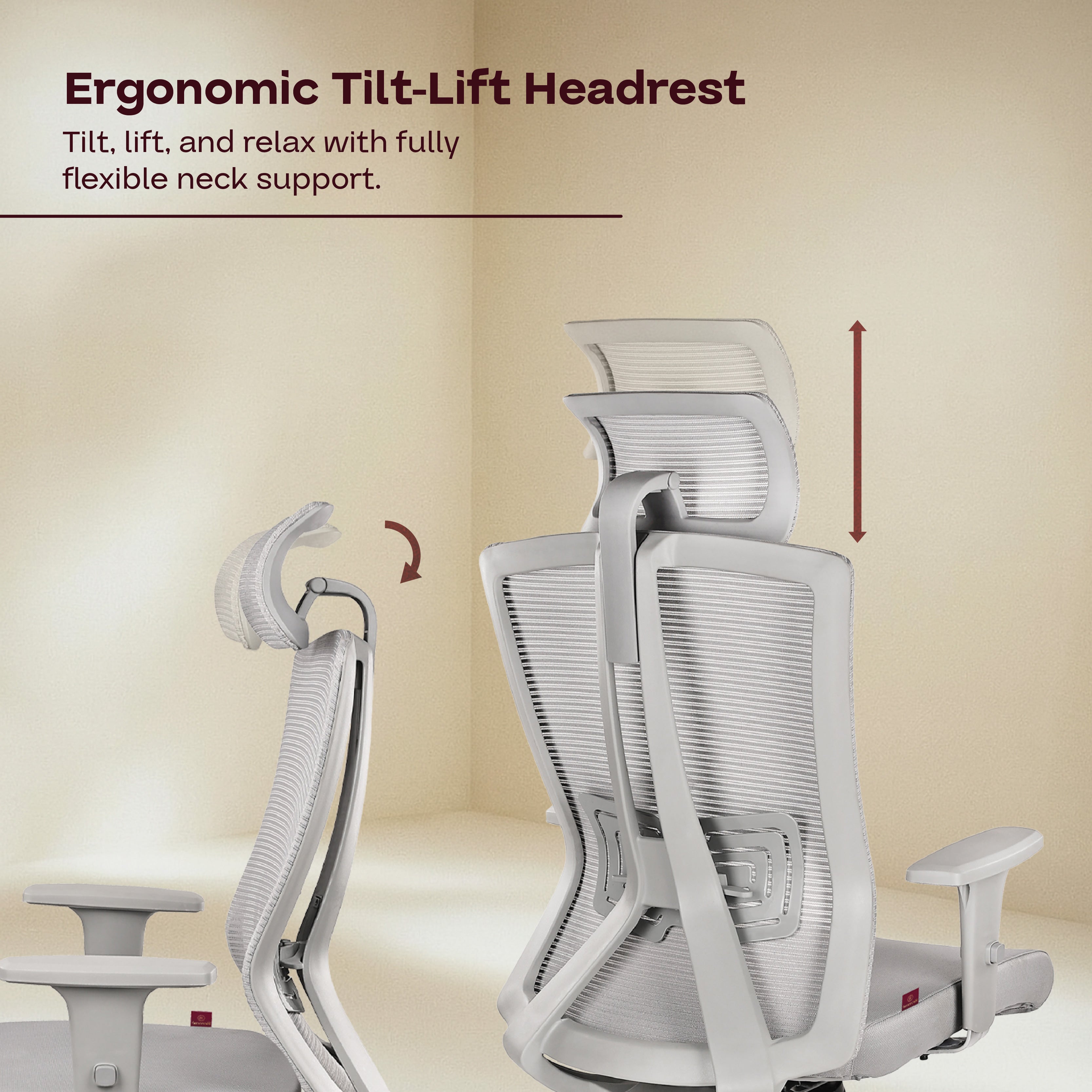 Aura – Designed for Ease | Premium Ergonomic Chair