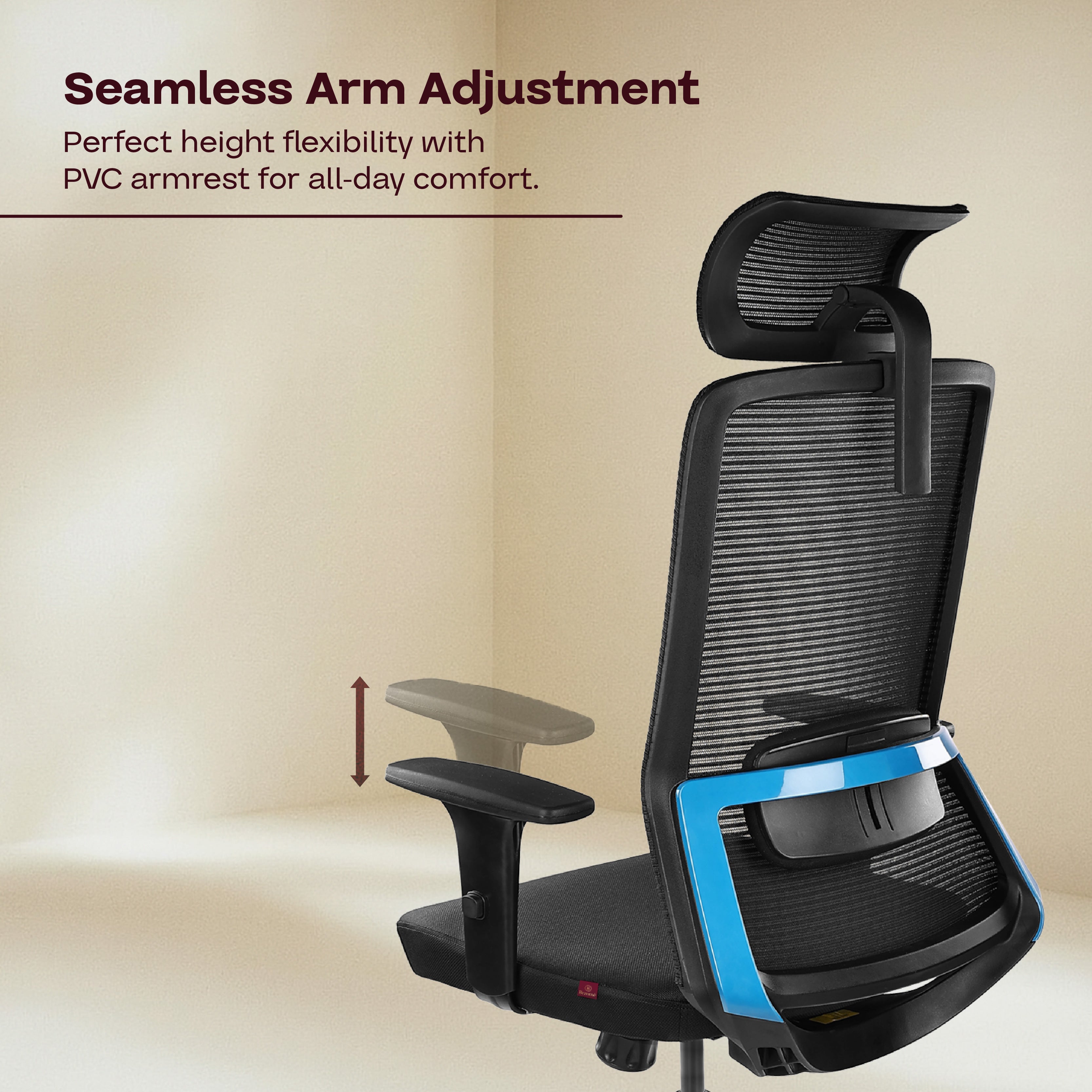 Oasis – Power in Every Curve | Premium High-Back Ergonomic Chair