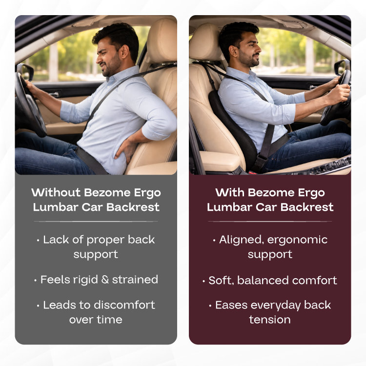 Bezomè ERGO Lumbar Car Backrest