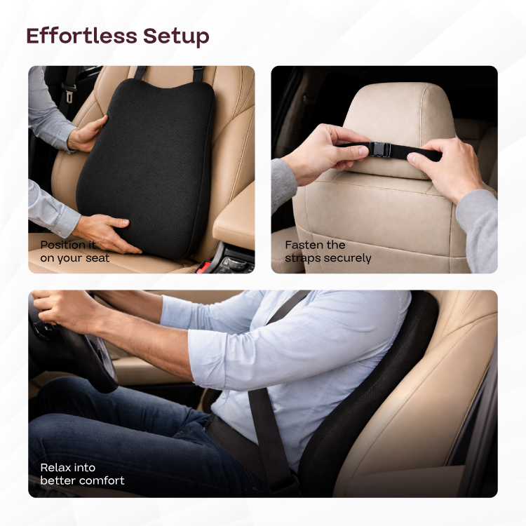 Bezomè ERGO Lumbar Car Backrest