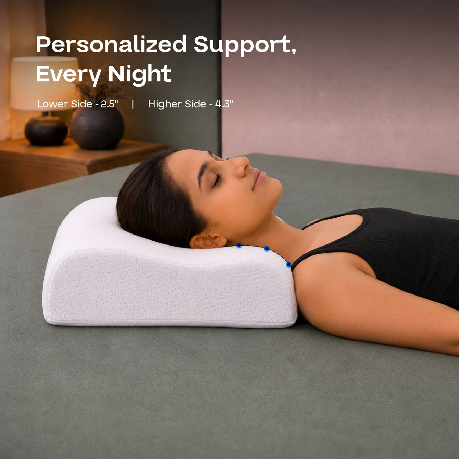 Bezomè Neck Contour Cervical Pillow