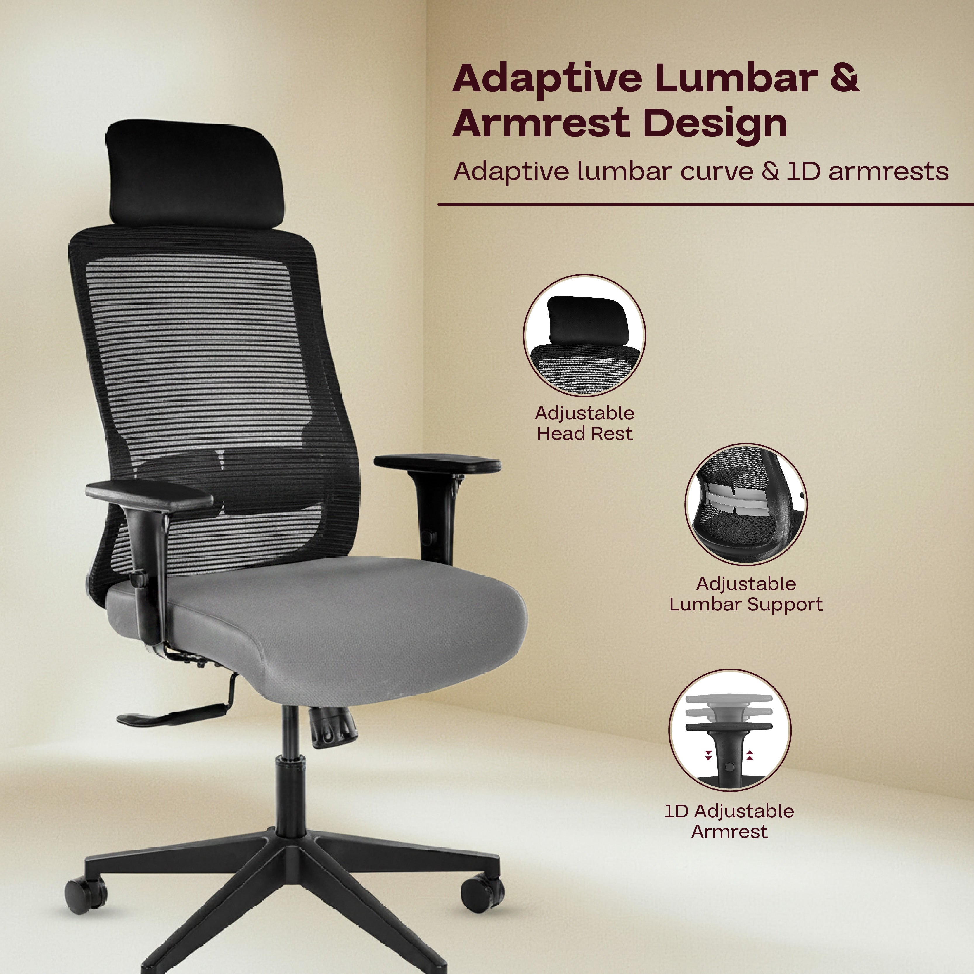 Windsor Black Executive Chair