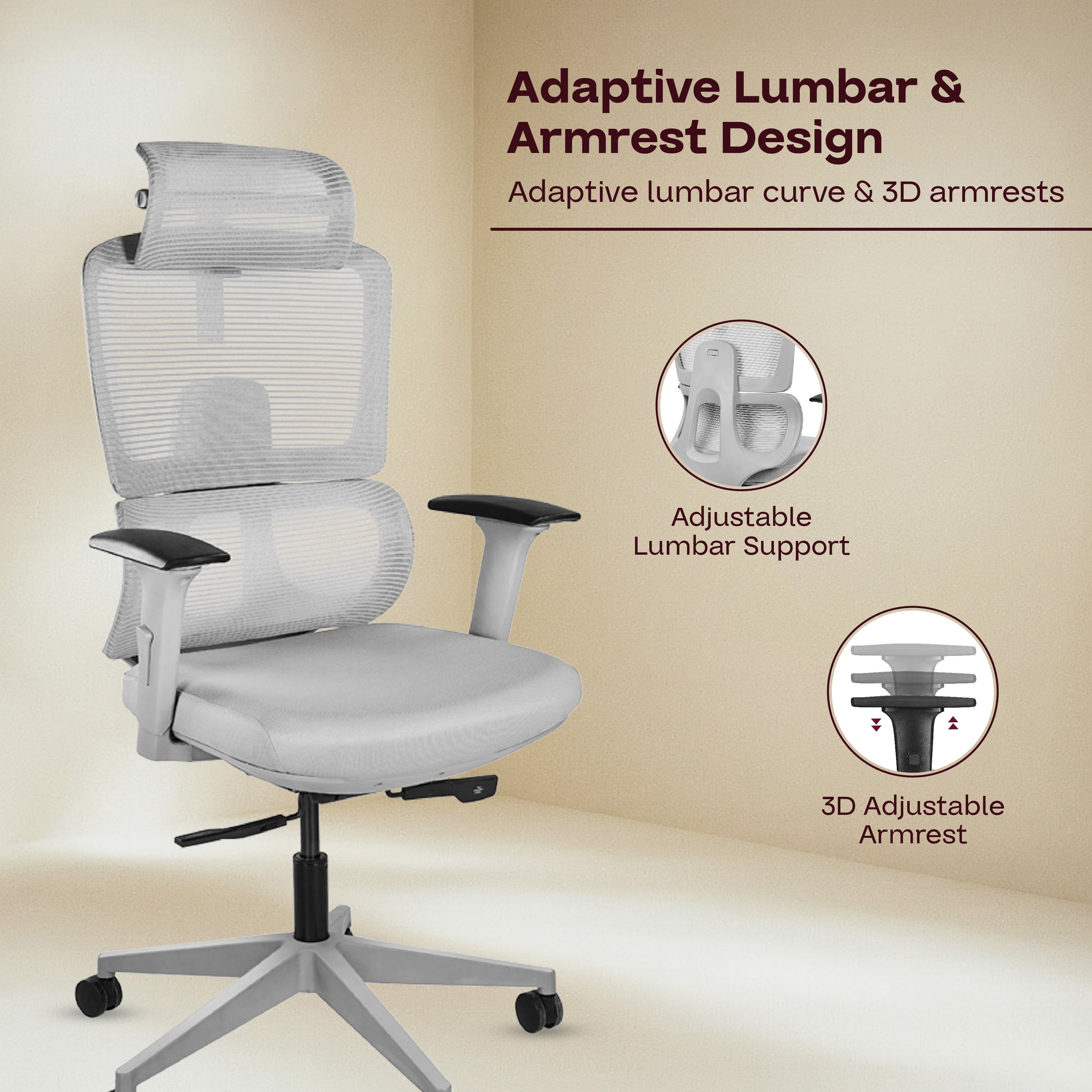 Maestro – Effortless Sophistication | Premium Ergonomic Chair