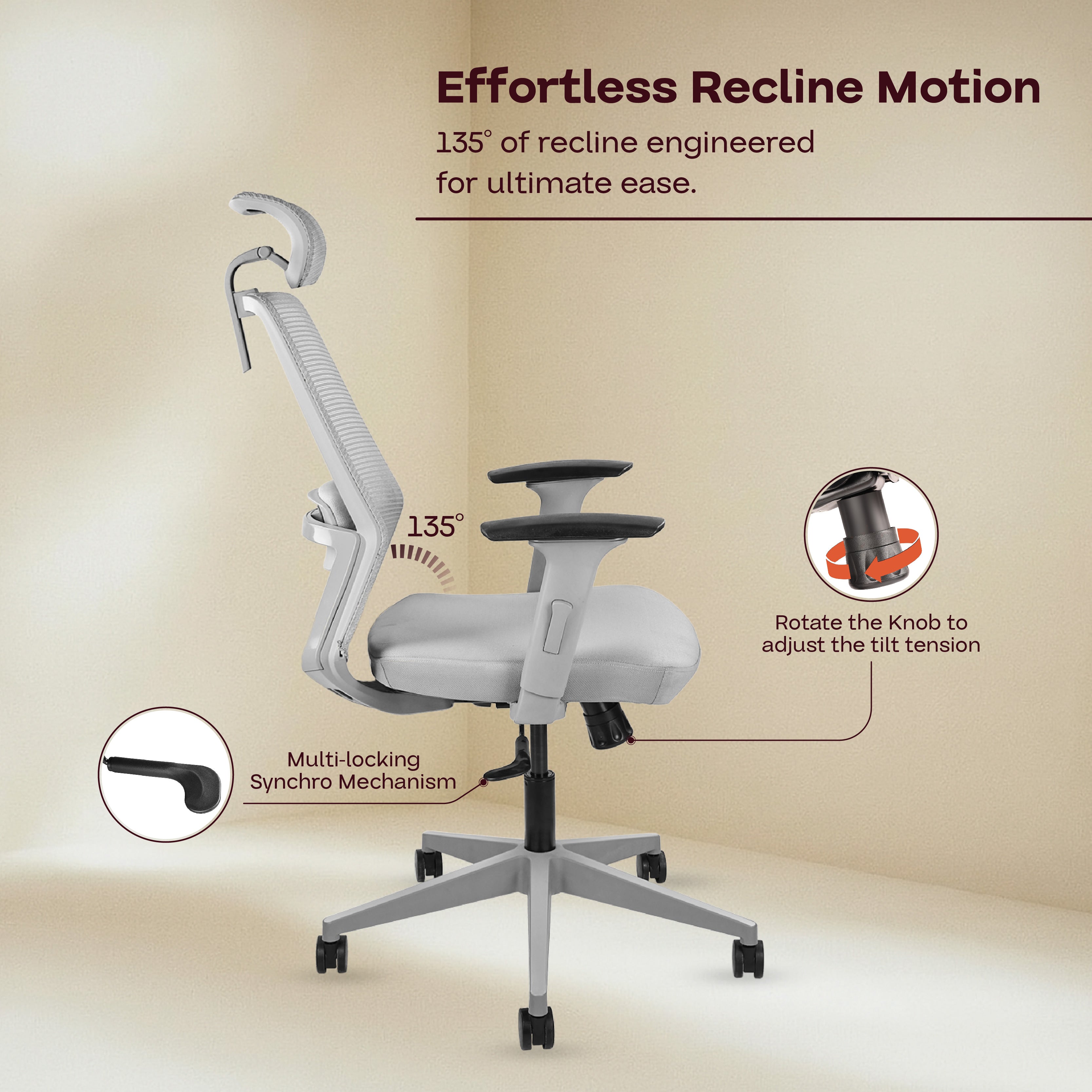 Oasis – Power in Every Curve | Premium High-Back Ergonomic Chair