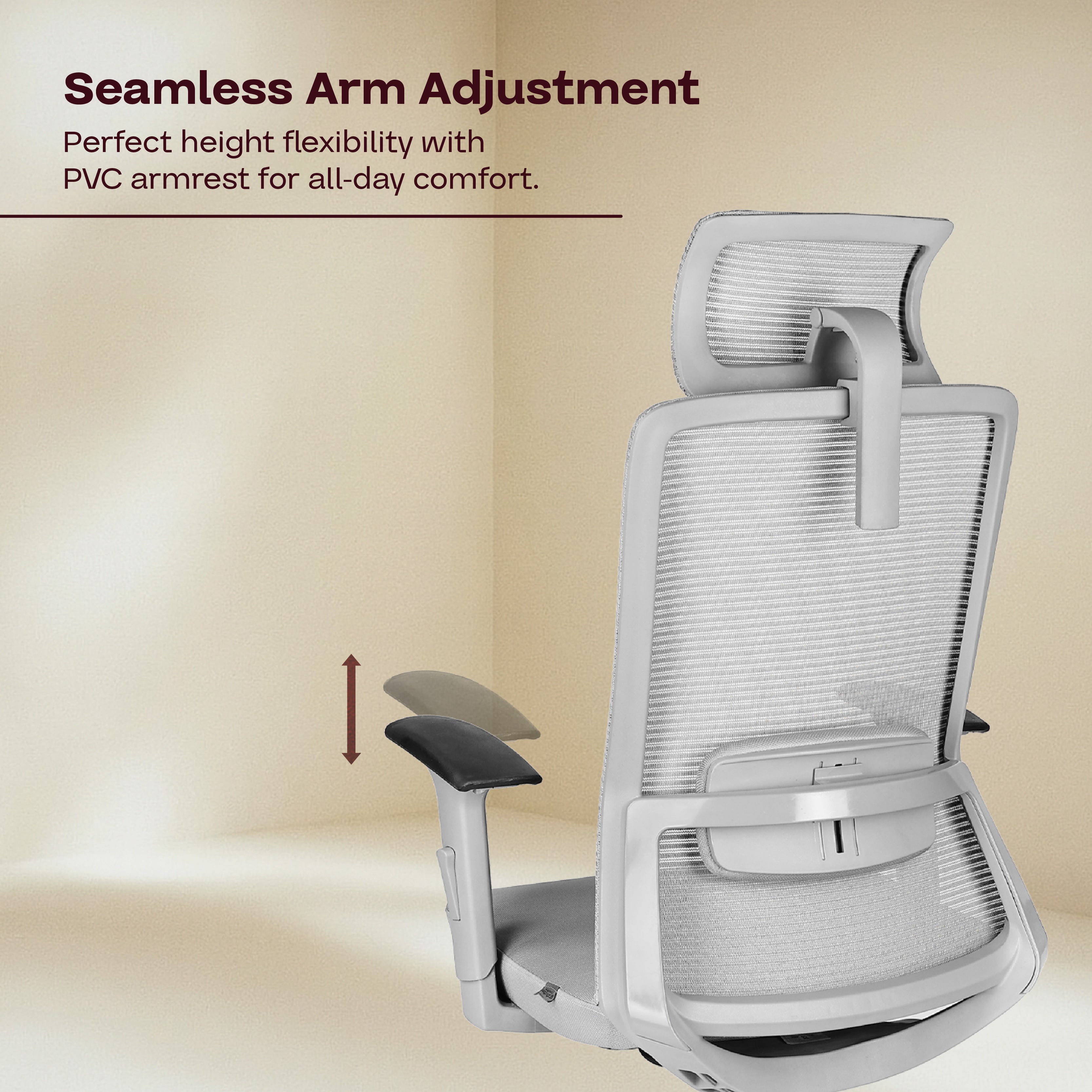 Oasis – Power in Every Curve | Premium High-Back Ergonomic Chair