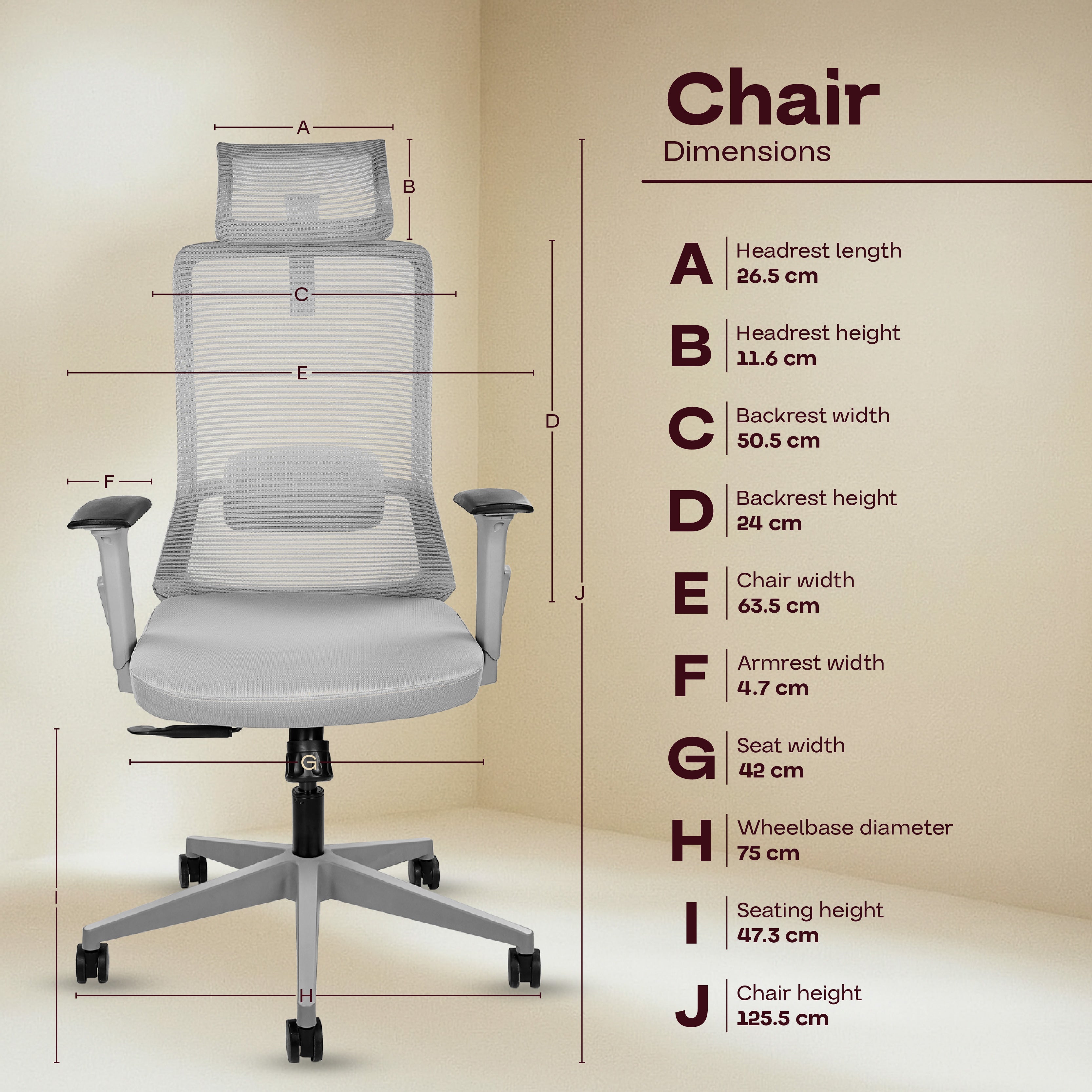 Oasis – Power in Every Curve | Premium High-Back Ergonomic Chair