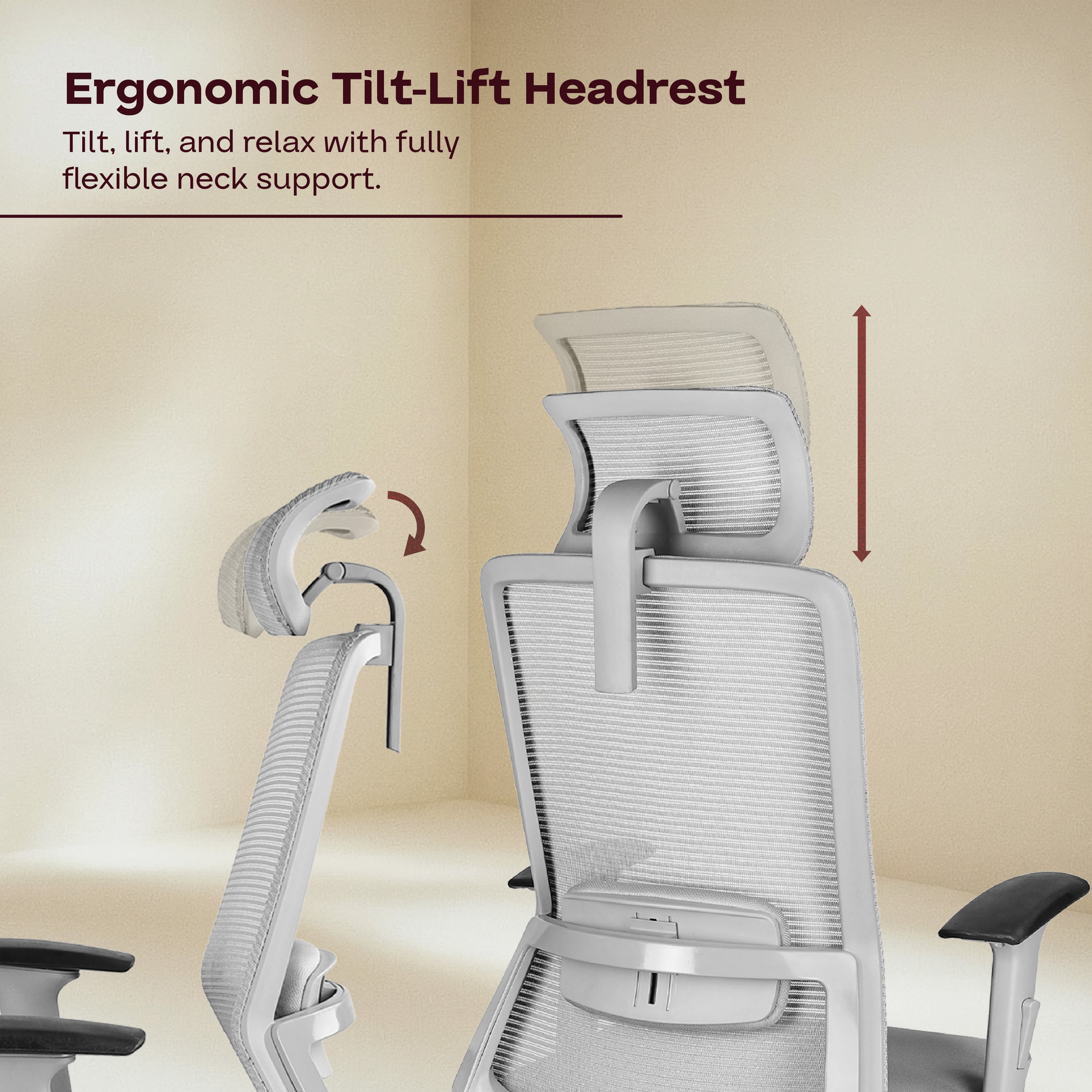 Oasis – Power in Every Curve | Premium High-Back Ergonomic Chair