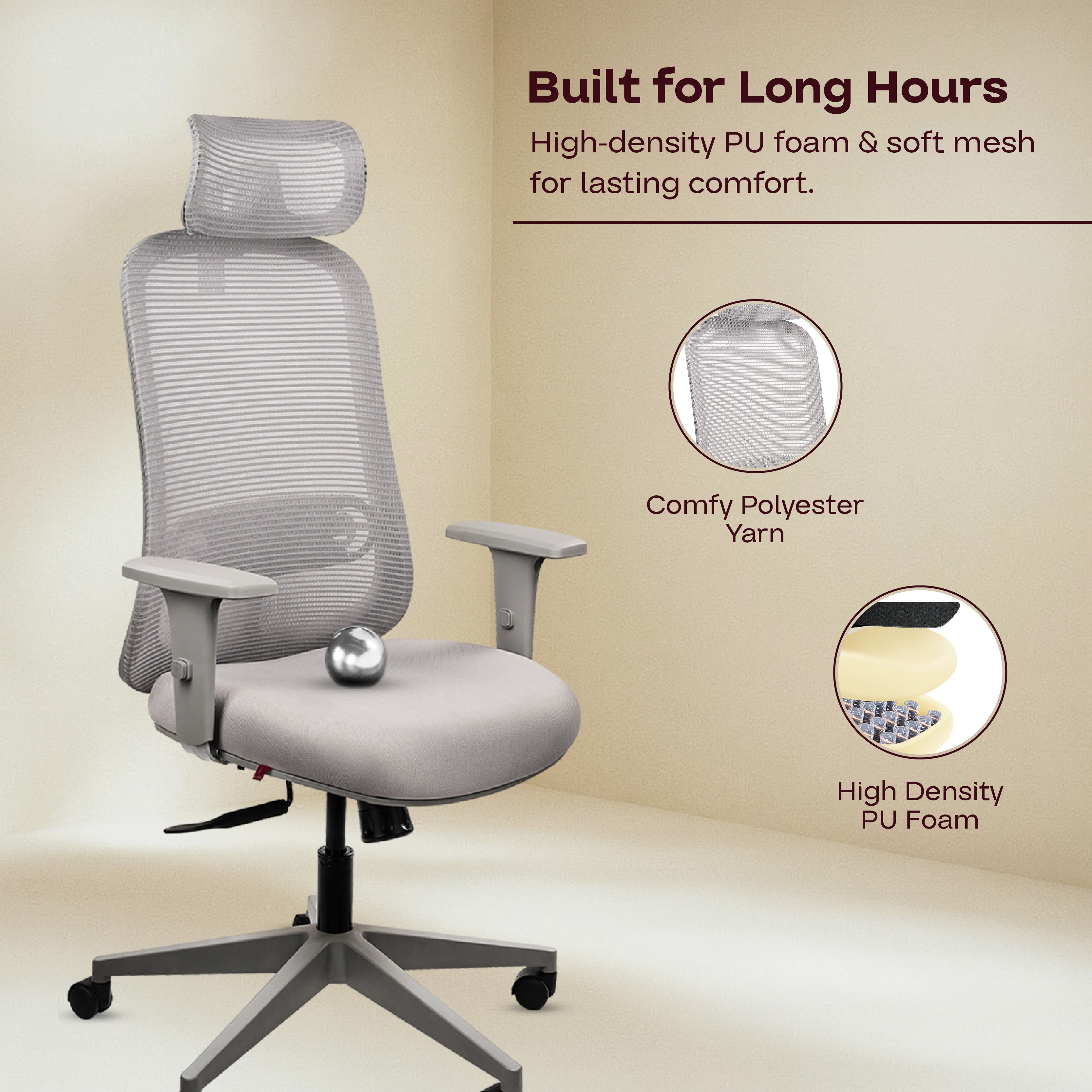 Verve – Crafted for Everyday Comfort | Ergonomic Office Chair