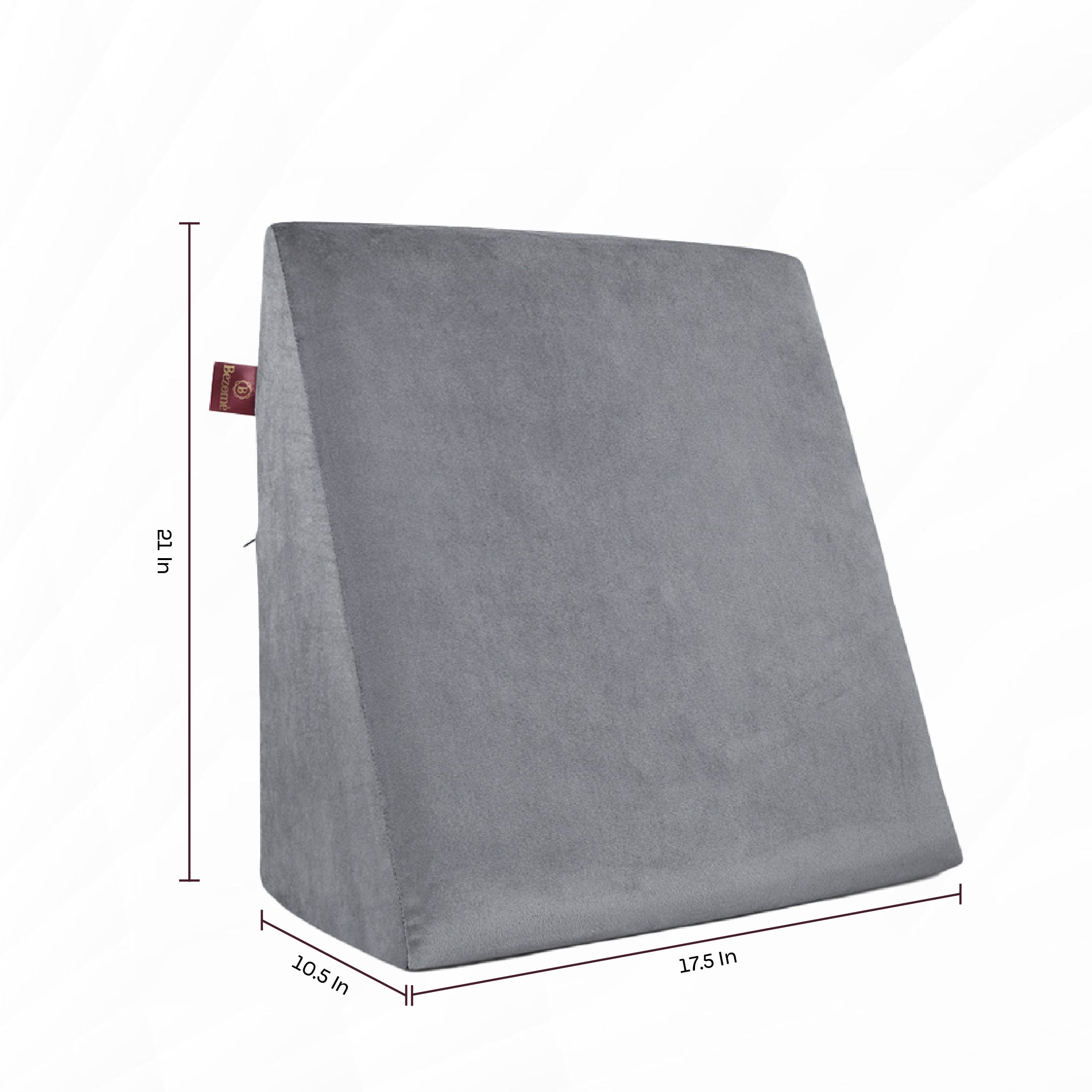 Bezomè Ergo Wedge Cushion - Grey