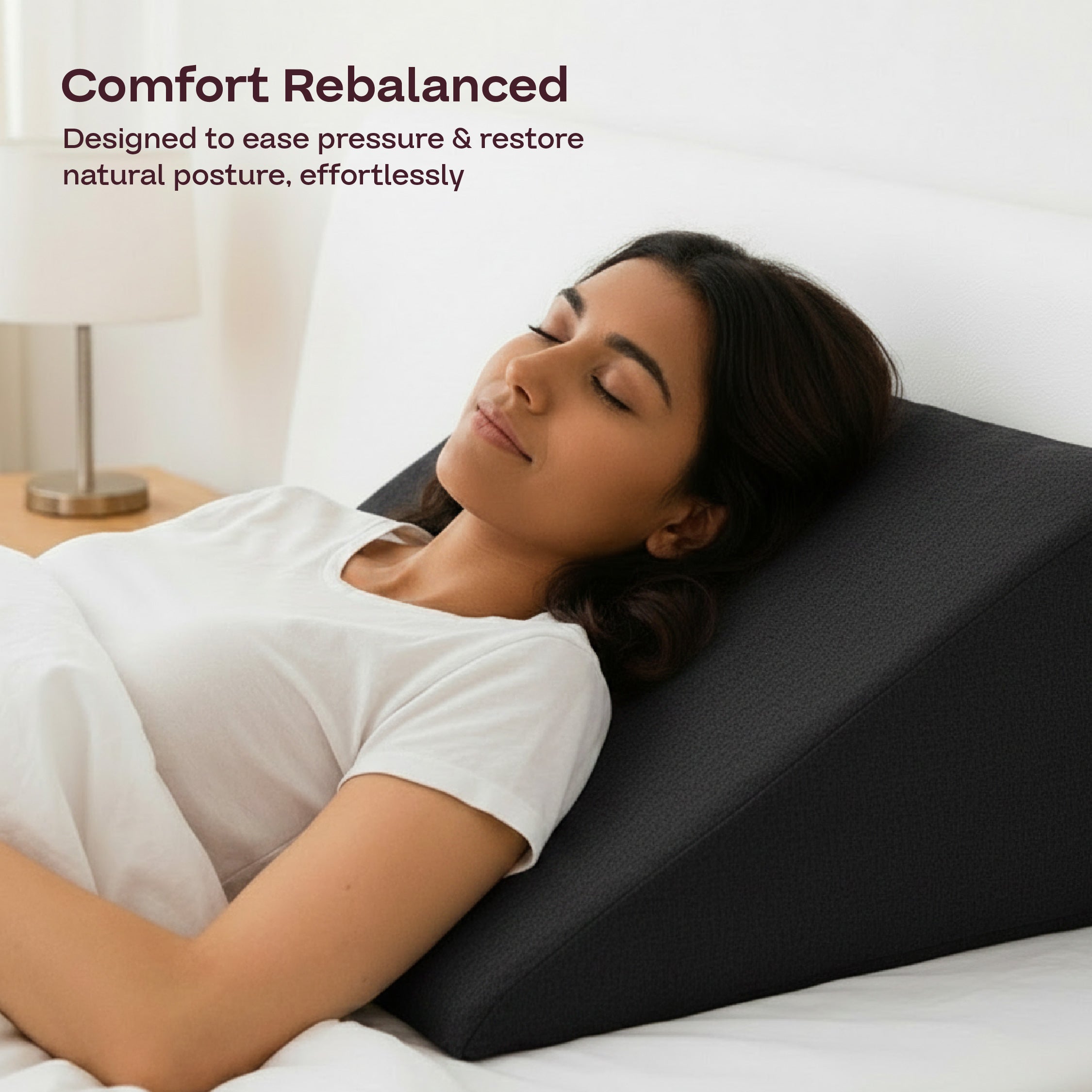 Bezomè Ergo Wedge Cushion - Black