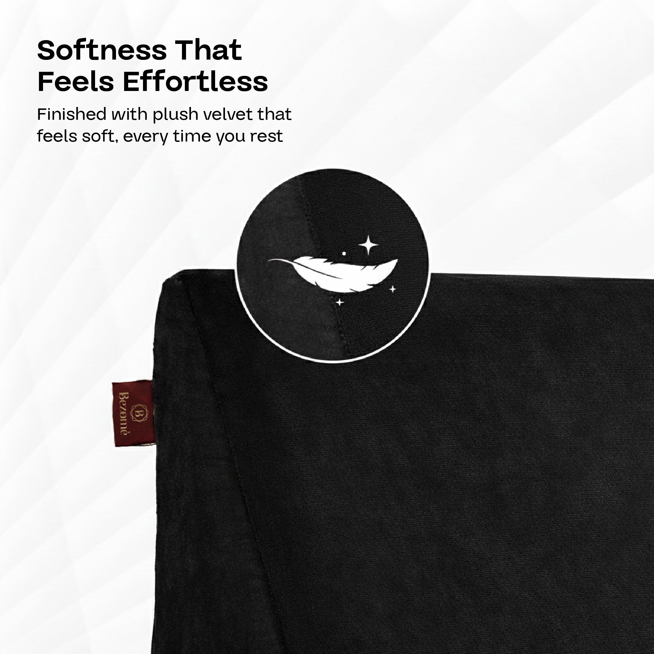 Bezomè Ergo Wedge Cushion - Black