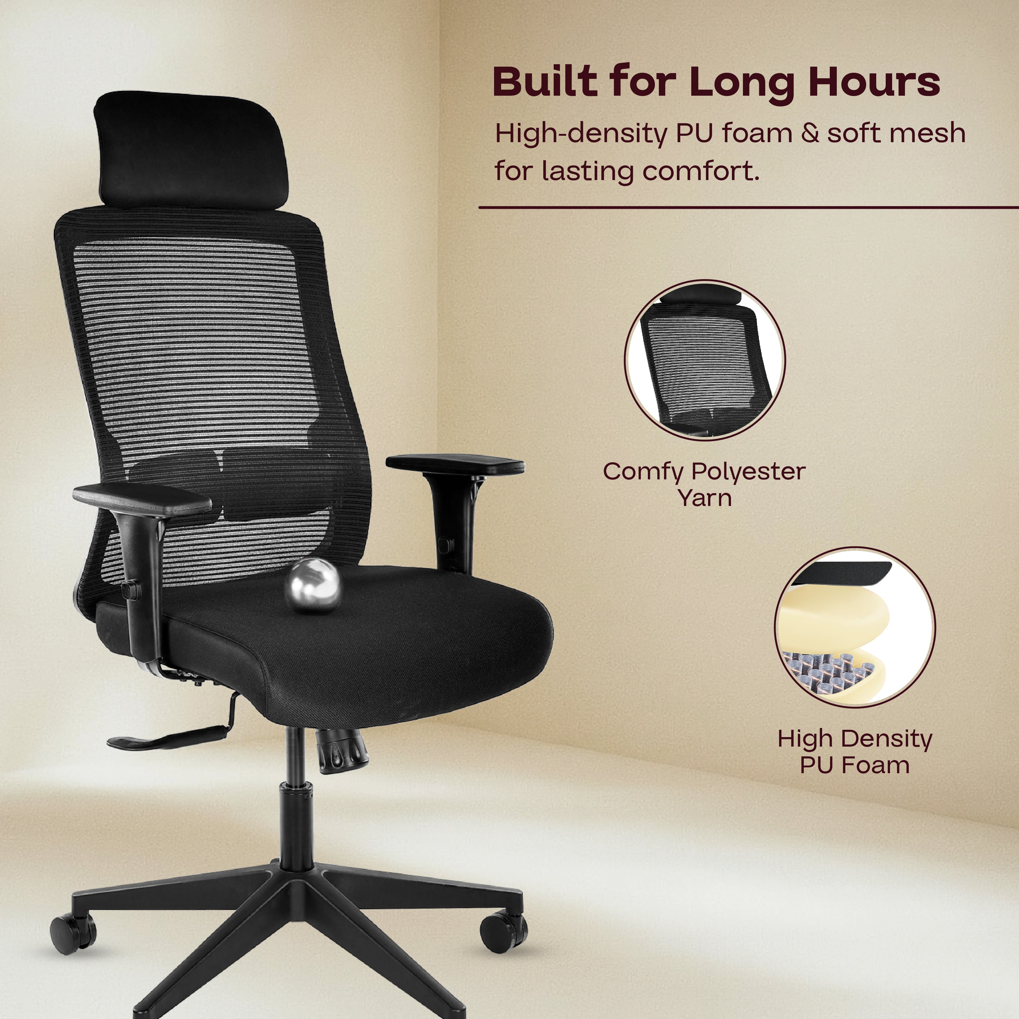 Windsor – Power in Every Curve | Premium Executive Chair