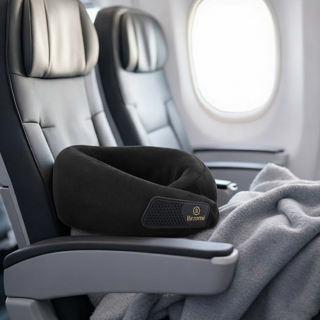Bezomè Glide Travel Neck Support - Black