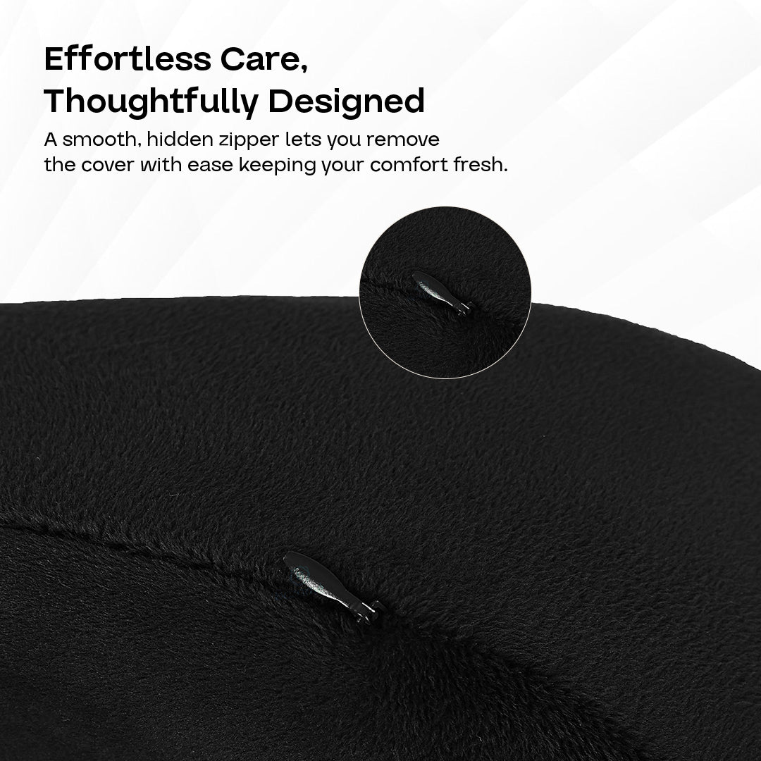 Bezomè Glide Travel Neck Support - Black
